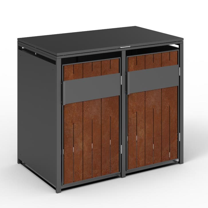 Container berging roest 2 containers, Tuin en Terras, Bergingen en Tuinkasten, Verzenden