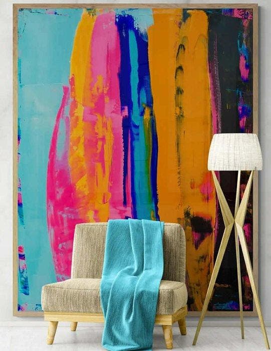 Giogia fl - A Un Paso De La Luna -XXL -, Antiek en Kunst, Kunst | Schilderijen | Modern