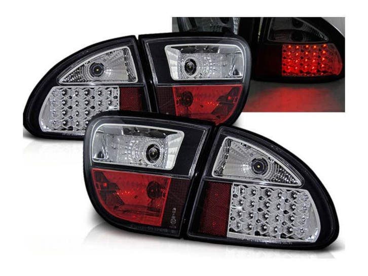 LED achterlicht units Black geschikt voor Seat Leon, Autos : Pièces & Accessoires, Éclairage, Envoi