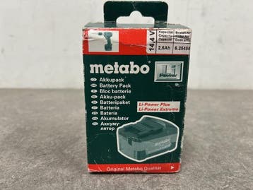 Veiling - Metabo accu 14,4V 2,6Ah Li-Power, Gebruikt