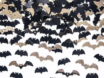 Halloween Confetti Vleermuizen 1,7cm 15gr, Verzenden