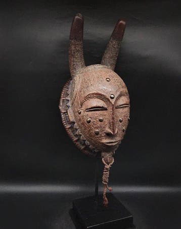 Prachtig masker - Baule - Ivoorkust (Zonder minimumprijs)