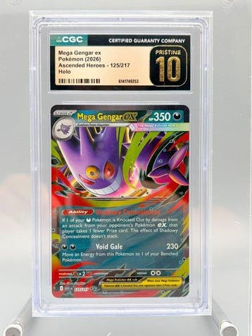 Pokémon Graded card - Mega Gengar ex - Ascended Heroes -, Nieuw