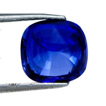 Bleu Saphir - 6.55 ct - Lotus Gemology (Thaïlande) - bleu