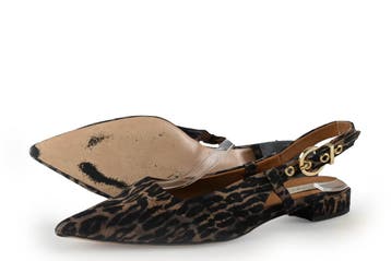 Lina Locchi Slingbacks in maat 40 Bruin, Verzenden, Gedragen, Bruin, Lina Locchi
