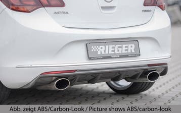 Rieger diffuser | Astra J: 10.12- (vanaf Facelift) - 5-drs.,, Verzenden