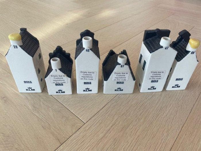 KLM-huisje (6), Antiquités & Art, Antiquités | Verre & Cristal