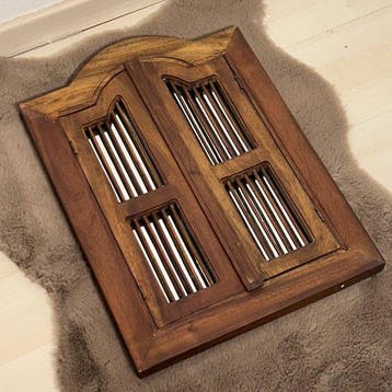 Wandspiegel - Hout - Raam Boheemse stijl