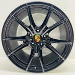 Porsche 991 ORIGINELE 20inch Carrera S IV Unizwart + banden, Auto-onderdelen, Banden en Velgen, Ophalen, Gebruikt, Banden en Velgen