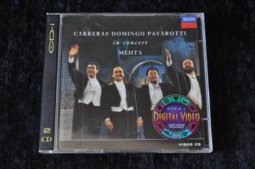 Carreras Domingo Pavarotti in concert Mehta CDI Video CD, Verzenden, Nieuw