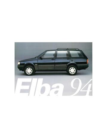 1994 FIAT ELBA BROCHURE PORTUGEES, Nieuw
