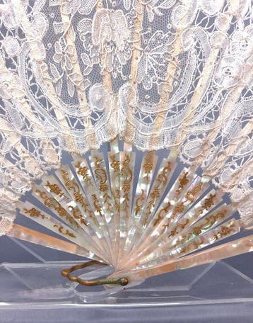 Éventail - Belle Époque – Europe – c. 1880–1900 - Nacre -