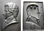 Plakette 1956 Musik Mozart, Wolfgang Amadeus 1756-1791, Ö.., Postzegels en Munten, Verzenden