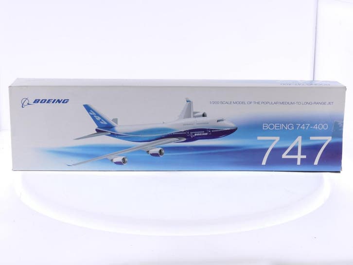 Schaal 1:200 Flight Miniatures BO-74740H-017 Boeing 747-4..., Hobby en Vrije tijd, Modelbouw | Vliegtuigen en Helikopters, Nieuw