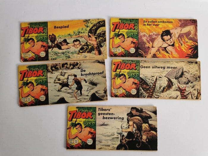 Akim, Jezab, Tibor, Sigurd - German edition - 13 Comic, Livres, BD
