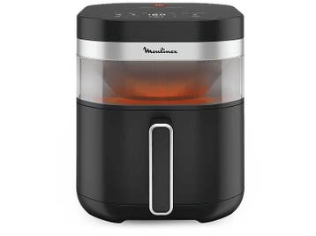 Moulinex -   Air Fryer Infrared - Zwart, Verzenden, Nieuw, Airfryer, 1000 t/m 1499 gram