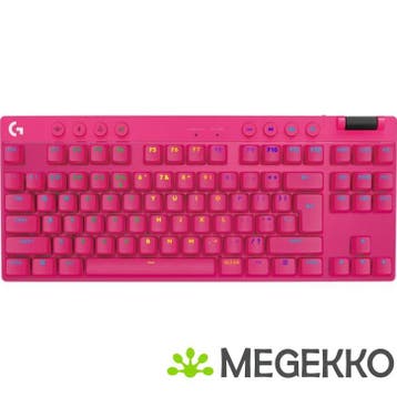 Logitech G Pro X TKL Roze Draadloos Gaming Toetsenbord, Verzenden