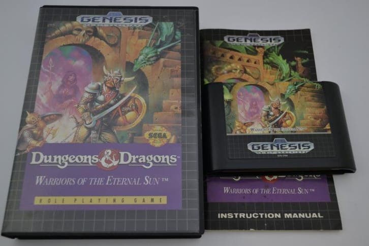 Dungeons & Dragons - Warriors Of The Eternal Sun (GENESIS, Games en Spelcomputers, Games | Sega
