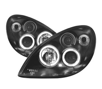 PHARES POUR CITROEN XSARA 99-04 ANGEL EYES FOND NOIR, Autos : Pièces & Accessoires, Verzenden