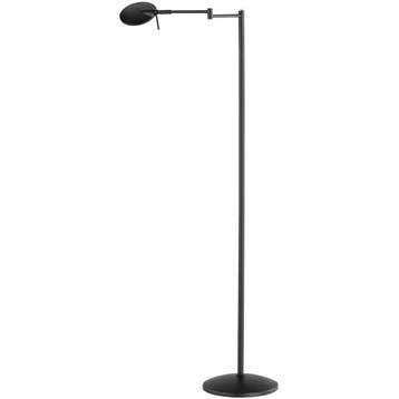 LED Vloerlamp Dimbaar 8W - Warm Wit 2700K–3000K - Zwarte & W, Verzenden, Nieuw
