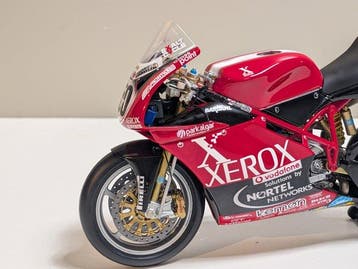 Minichamps 1:12 - Moto miniature - Ducati 998 RS - Miguel, Nieuw