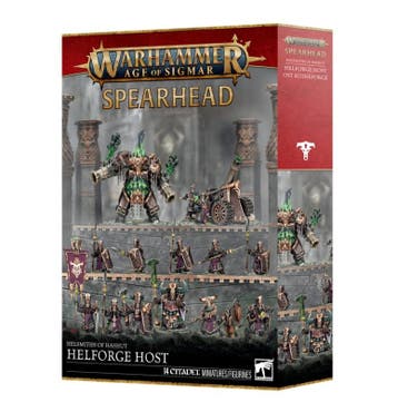 Helsmiths of Hashut Helforge Host Spearhead (Warhammer Age, Ophalen of Verzenden, Nieuw