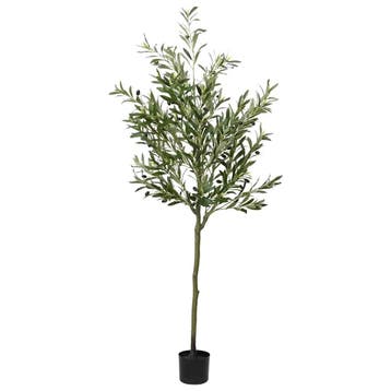 vidaXL Kunstolijfboom 700 blaadjes 165 cm groen, Verzenden