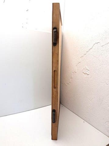 Vitrinekast - Printers tra - Hout - 83x 53 cm, Antiek en Kunst