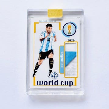 Custom Card Lionel Messi - Limited Edition /50 - Signed by, Nieuw