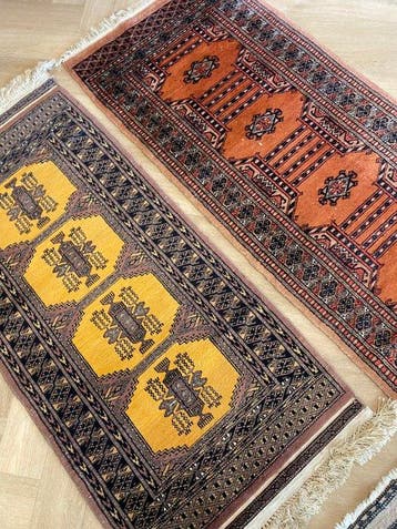 4 x Oosterse Tapijtjes - Tapijt - 205 cm - 65 cm, Nieuw