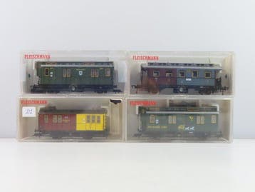 Fleischmann H0 - 5811/5814/5825K/5826 - Wagon de, Nieuw