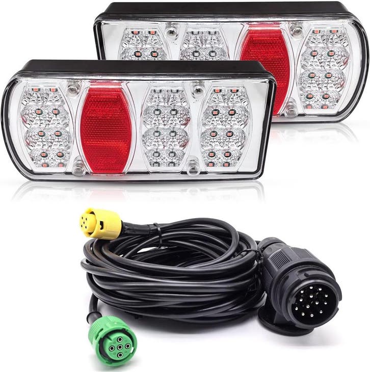 LED Aanhangerlichten 13-pins | Retour deal | 40% korting, Auto diversen, Aanhangwagen-onderdelen, Zo goed als nieuw, Verzenden