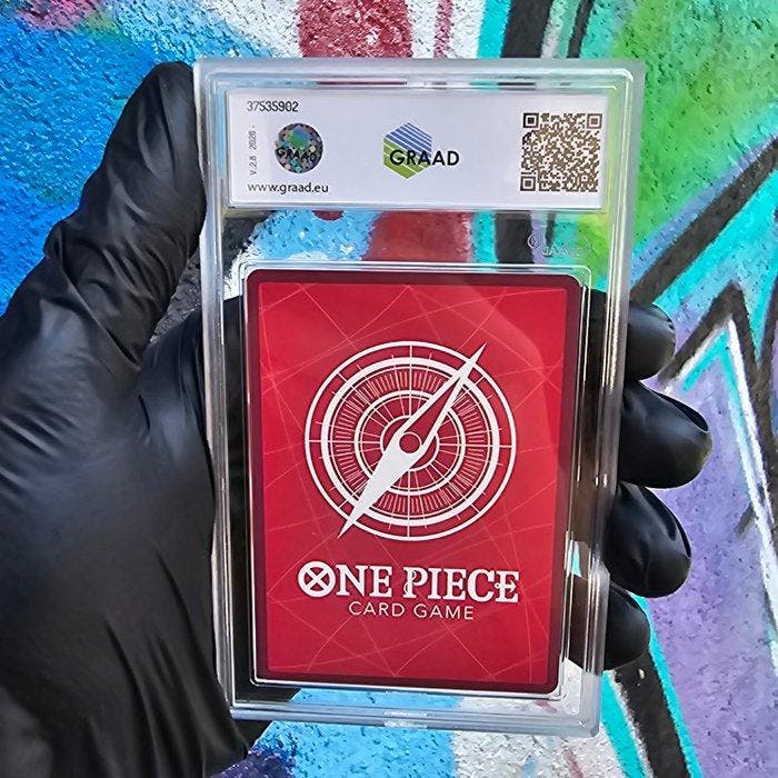 Pokémon Graded card - One Piece - Monkey.D.Luffy (Base Shop, Hobby en Vrije tijd, Verzamelkaartspellen | Overige