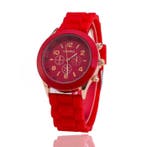 Jelly Horloge voor Dames - Kwarts Uurwerk Silicoon Bandje, Verzenden