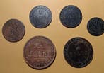 . Italië - Pauselijke Staten pio IX- pio VII., Postzegels en Munten