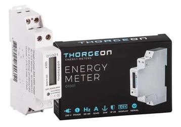 1-fase Modulaire Energiemeter 40A 230V, Ophalen of Verzenden, Nieuw