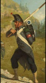 Charles-Jacques-Antoine Sauerländer (1824-1866) - Soldat