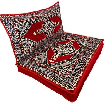Kelim - 95 cm - 70 cm - Coussin ottoman et oreiller