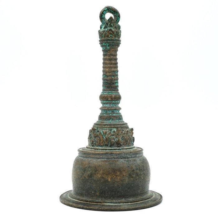 Cloche de temple en bronze (Ghanta) Java, début du XVIe, Antiek en Kunst, Kunst | Niet-Westerse kunst