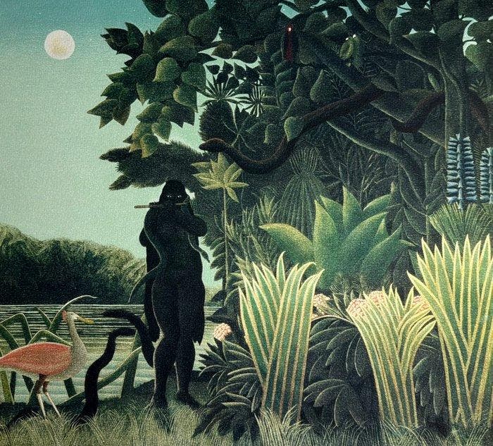 Henri Rousseau (1844-1910) - Le charmeur de serpent, Antiek en Kunst, Antiek | Overige Antiek