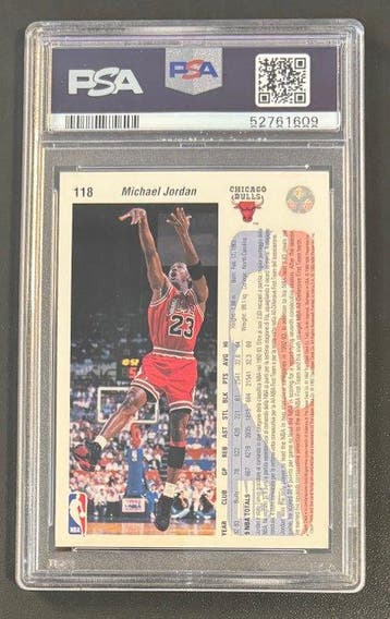 1992 Upper Deck International Michael Jordan #118 Italian -