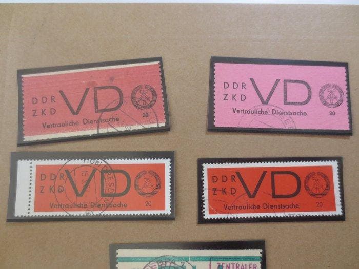 Duitse Democratische Republiek (DDR) 1965 - DDR DIENST, Postzegels en Munten, Postzegels | Europa | Duitsland