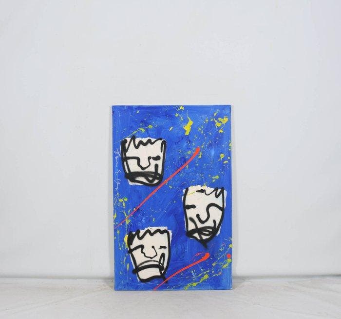 Esper Hagen (1964-2008) - Brothers, Antiek en Kunst, Kunst | Schilderijen | Modern