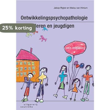 Ontwikkelingspsychopathologie bij kinderen en jeugdigen, Boeken, Verzenden, Zo goed als nieuw, Malou van Hintum