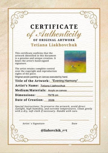 Tetiana Liakhovchuk - Evening Harmony