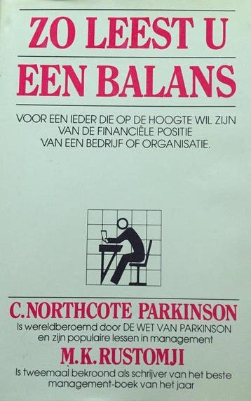 ZO LEEST U EEN BALANS 9789060579725 Parkinson, Boeken, Verzenden, Gelezen, Parkinson