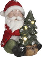 2dekans | House of Seasons Kerstman Kerstbeeld met LED, Ophalen of Verzenden