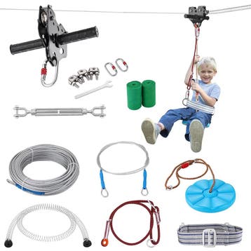 Zipline Kit RVS | Retour deal | Pak die -34%, Verzenden, Zo goed als nieuw, Overige typen