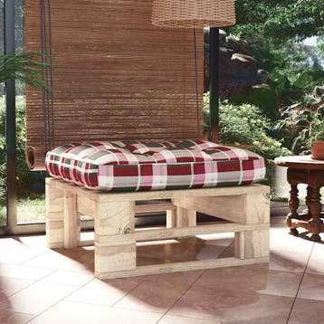 vidaXL Tuinhocker pallet geïmpregneerd grenenhout, Verzenden, Nieuw