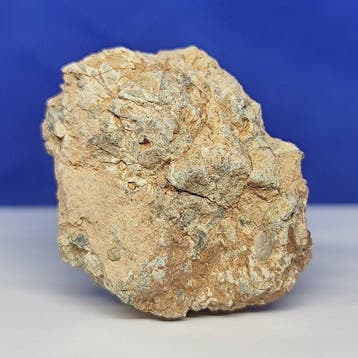 XL météorite gabbro lunaire (brèche fondue). ADRAR 013